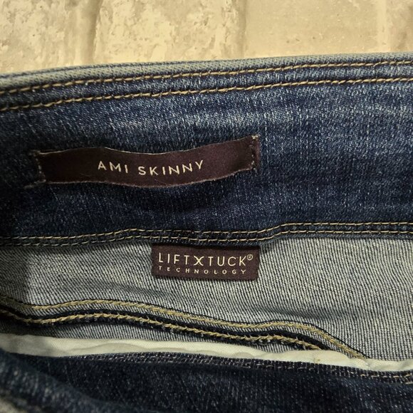 NYDJ 2P‎ LiftxTuck Ami Skinny Capris Denim Light Blue - Picture 4 of 10